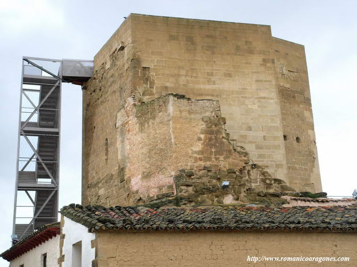 VISTA NORESTE DESPUÉS  DE LA RESTAURACIÓN